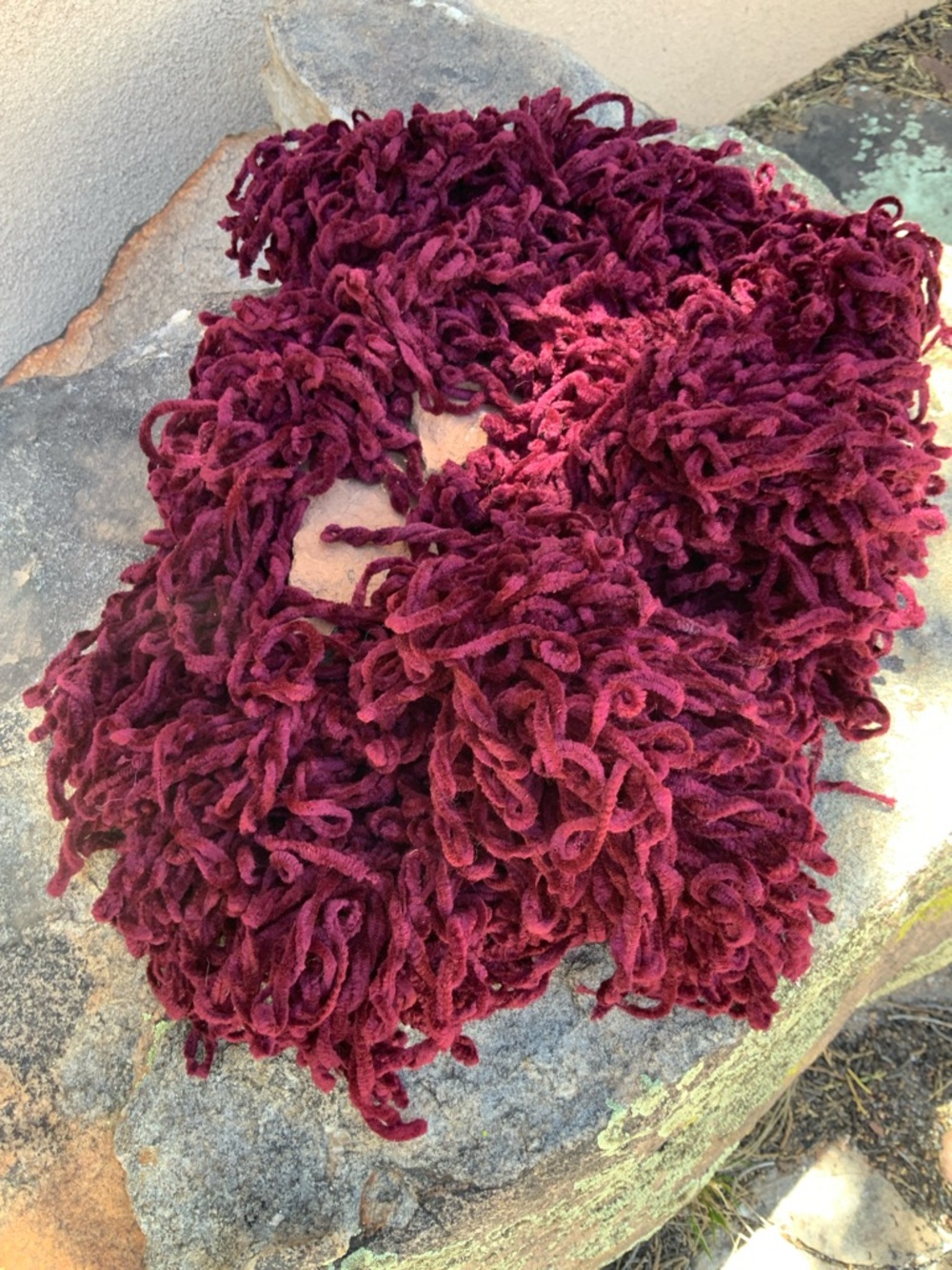 Handmade Textured Scarf - Picture 9 of 12